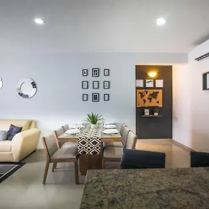 Hermoso Departamento Recién Remodelado Hasta 8 Pax , Cancún México